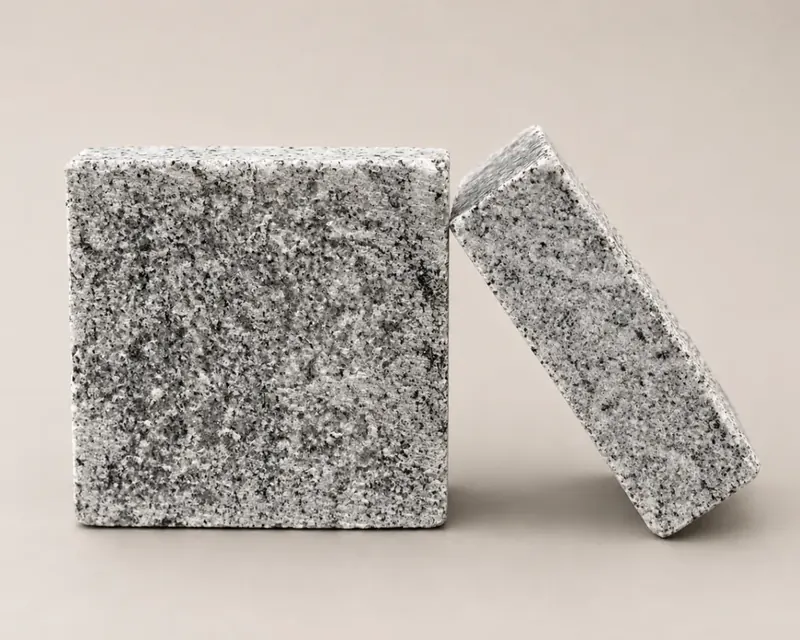 Flamed Cobblestone (White/Grey)