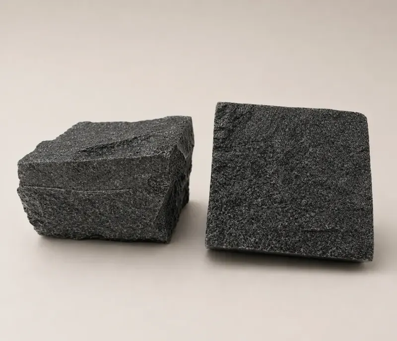 Black Rough Cobblestone